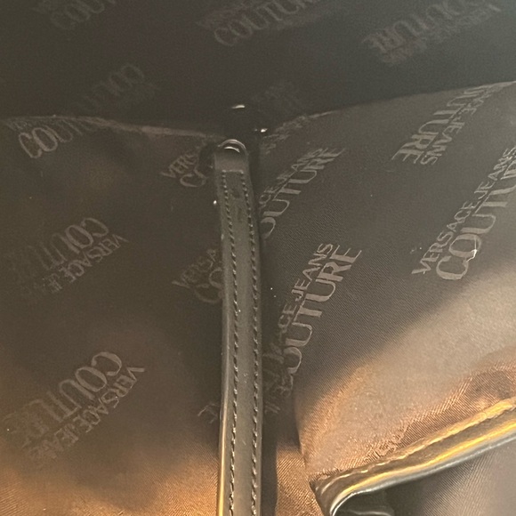 EUC Versace Jeans Couture Black Nylon backpack - Picture 8 of 12